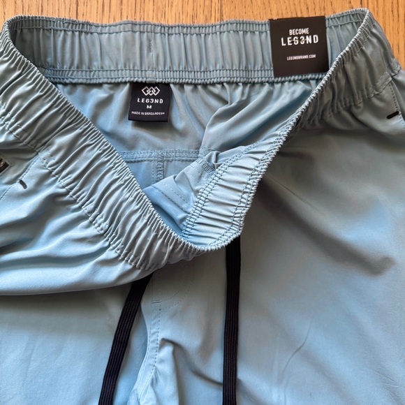 Men’s Mint Blue Stretch Woven Short NWT - Size M - Picture 2 of 5